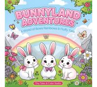 Bunnyland Adventures: A World of Bows, Rainbows & Fluffy Tails: Kids Coloring Book | Perfect for Little Artists Who Love Bunnies, Rainbows, and ... Bunnies, Colorful Bows, and Vibrant Rainbows