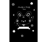 Bunny's Daily Journey: this planner is designed to guide you through each day.(size 6x9,120 pages)