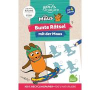 Bunte Rätsel mit der Maus: Abwechslungsreicher Knobelspaß mit Maus, Elefant und Ente I Für Kinder ab 4