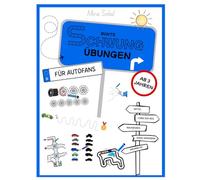 Bunte Schwungübungen für Autofans: Ab 3 Jahren