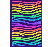 Bunte Zebra Vibes: Dein punktiertes Notizbuch im Neon-Zebra-Look - Für wilde Ideen & kreative Gedanken