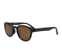 BUNVICK Gafas de Sol Genuinas de Vidrio Polarizadas de Alta Definición Hombres y Mujeres, Diseño Italiano, Lentes de Vidrio Verdadero Corning（4501 Rome Brown）