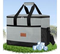 BUOAZR Bolsa Térmica Porta Alimentos【30L】, Gran Bolsa Porta Alimentos, Bolsa de Almuerzo Impermeable, Hermética e Isotérmica, Bolso Nevera Portatil de Genial para Playa, Picnic, Camping, Barbacoa