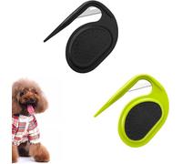 Buobiy Pet Knotting Comb, Knotting Comb for Cats | De Knotting Comb for Dog, Pet Grooming Comb Dog and Cat Shedding Tool for Removing Tangled and Loose Hair (Black+Green)