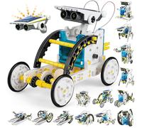 Buoeuik Robot Solar, Stem 13 en 1 Kit Robotica Manualidades Juguetes Niños