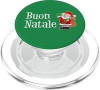 BUON Natale Italiano Feliz Navidad Dibujos Animados Santa Festive PopSockets PopGrip para MagSafe