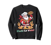 BUON Natale Pasta Italiana La Vista Funny Christmas Santa Sudadera