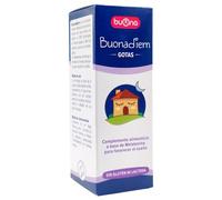 Buona Buonadiem Melatonina Gotas 20ml - Suplemento Infantil para Conciliar el Sueño - Regula el Ciclo de Sueño y Vigilia - Descanso Natural para Bebés y Niños - Sin Dependencia