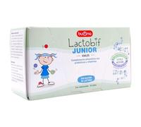 Buona Lactobif Junior 10 Frascos Monodosis - Probióticos para Niños - Recuperación Flora Intestinal y Defensas - Con Fermentos Vivos, Zinc y Vitaminas B - Suplemento Pediátrico