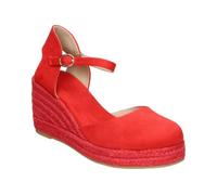 Buonarotti | Alpargatas con Cuña Mujer - Yutes - Espadrilles con Cierre de Hebilla - Cuña Media y Cómoda - con Plataforma - Esparto - Cómodas y Versátiles - Moda - Modelo CF-3036B