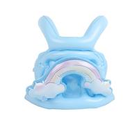 Buoyancy Swimsuit, Inflatable Vest, Kids Survival Jacket, PVC Construction, 11.81x13.78x12.6 Inches, 180g Lightweight, Adjustable Buckle, Snorkel Support Suit for Sea Swimming