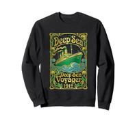 Buque de Vapor Deep Sea Voyager 1912 Art Nouveau Sudadera