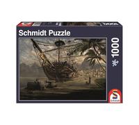 Barco En Ancla Schmidt Puzle Rompecabezas 1000 Piezas Sailing Barco 58183