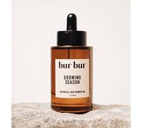 BUR BUR Growing Season - Aceite de reparación y crecimiento del cabello | Con bardana, aceite de ortiga y vitamina C para un cabello visiblemente más completo, fuerte y brillante