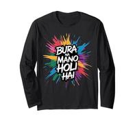 Bura Na Mano Holi Hai Happy Holi Festival India Colors Hindu Manga Larga