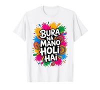Bura Na Mano Holi Hai India Hindu Colors Happy Holi Festival Camiseta