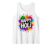Bura Na Mano Holi Hai India Hindu Colors Happy Holi Festival Camiseta sin Mangas