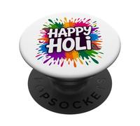 Bura Na Mano Holi Hai India Hindu Colors Happy Holi Festival PopSockets PopGrip Adhesivo