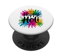 Bura Na Mano Holi Hai India Hindu Colors Happy Holi Festival PopSockets PopGrip Adhesivo
