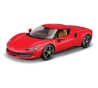 BURAGO 1/18 296 GTB Hybrid 830HP V6 2021 Rosso Corsa - Rojo BU16018CAR