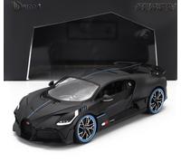 BURAGO 1/18 BUGATTI DIVO 2018 NEGRO CARBÓN MODELADO ESTÁTICO DIECAST