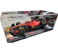 BURAGO 1/18 FERRARI F1 SF23 LECLERC 2023 ESCAPARATE MODELO ESTÁTICO DIECAST