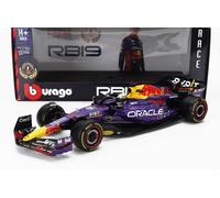 BBurago Coche a escala 1/18 Red Bull RB19 #1 Verstappen – Ganador GP Las Vegas 30 cm 18-18003V-L