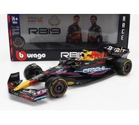 BURAGO 1/18 RED BULL F1 RB19 PEREZ MIAMI GP 2023 MODELO ESTÁTICO DIECAST