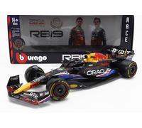 BURAGO 1/18 RED BULL F1 RB19 VERSTAPPEN USA GP 2023 MODELO ESTÁTICO DIECAST