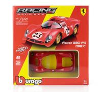 BURAGO 1/24 KIT FERRARI 330 P3 DAYTONA 1967 BANDINI AMON MODELO ESTÁTICO