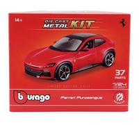 BURAGO 1/24 KIT FERRARI PURASANGUE SUV 2022 36 PIEZAS MODELO ESTÁTICO DIECAST