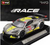 1:43 BURAGO Chevrolet C8.R 6.2L V8 Team Corvette Racing #4 Racing 2021 BU38312