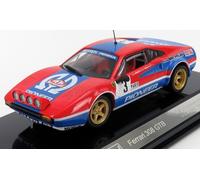 BURAGO 1/43 FERRARI 308 GTB ANDRUET RALLY MONTECARLO 1982 MODELO ESTÁTICO
