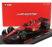 BURAGO 1/43 FERRARI F1 75 55 2022 SAINZ MODELISMO MODELO ESTÁTICO DIECAST