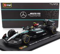BURAGO 1/43 MERCEDES GP F1 W15 2024 HAMILTON ESCATRINA 1:43 MODELO ESTÁTICO