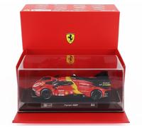 Bburago - 1/43 Ferrari Racing 499P LMH 2023#51 - Novedad 2024: Sumérgete en la emoción de Las Carreras con Esta réplica Auténtica, capturando el Poder y la Velocidad del Legendario #51