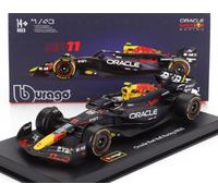 BURAGO 1/43 RED BULL F1 RB20 2024 FIGURAS PEREZ ESCATRINA 1:43 MODELO ESTÁTICO