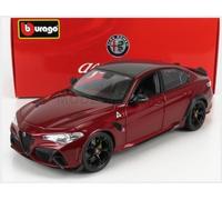 BURAGO 18-11048 ALFA ROMEO - GIULIA GTA 2020 - ROSSO ALFA MET - DARK RED MET - 1