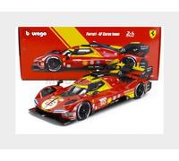 BURAGO 18-16303-50 Ferrari 499P 3.0L Turbo V6 Equipo Af Corse N 50 Winner