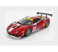 BURAGO 18-26582-KIT FERRARI - 488 CHALLENGE N 11 RACING 2017 - ROJO MET - 1/24