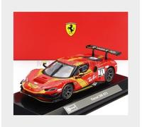 BURAGO 18-36313 Ferrari - 296 GT3 3.0L Twin Turbo V6 N 71 Racing 2023 - Con Vetr