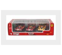 1:43 BURAGO Ferrari Set 3X 499P Win. Le Mans #83 2025 #50 2024 #51 2023 BU36324