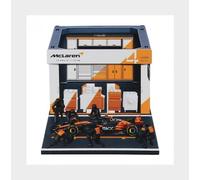 BURAGO 18-38457-4 McLAREN F1 MCL39 Diorama Garaje Pit-Stop Team 4 WO