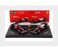BURAGO 18-56807-44 Ferrari Set F1 2x SF-25 Team Scuderia Ferrari HP N 44 SEASO