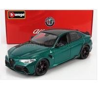 Modelo De Coche Estático Diecast Alfa Romeo Giulia GTA 2020 Verde Escala 1/18