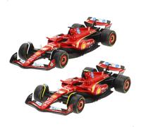 Burago - Coche Ferrari SF-24 de Leclerc y Sainz, Red Bull SF-24 de Sergio Pérez y Max Verstappen o McLaren SF-24 de Norris y Piastri, a escala 1:43, réplicas oficiales de la temporada 2024 con