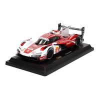 Burago Coche Porsche 963 Penske No6, Escala 1:24, Hypercar competición Le Mans Temporada 2024, Réplica Oficial con Puertas Que se abren, Cuerpo Die-Cast, Alta fidelidad en Acabados (78524)
