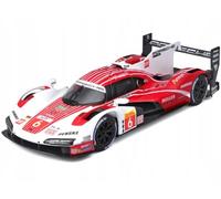 Burago Coche Porsche 963 Penske No6, Escala 1:24, Hypercar competición Le Mans Temporada 2024, Réplica Oficial con Puertas Que se abren, Cuerpo Die-Cast, Alta fidelidad en Acabados (78524)
