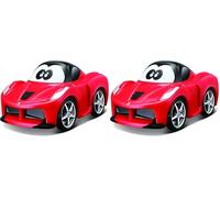 Burago Jr. Mi 1º Ferrari 9 cm, Multicolor (16-85002/85000), Color/Modelo Surtido (Paquete de 2)