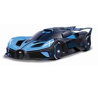 Bugatti Bólido 2020 Azul Coche a Escala 1:18 Bburago